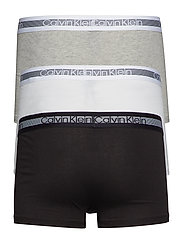 Calvin Klein - TRUNK 3PK - alushousut monipakkauksessa - grey heather/black/white - 4