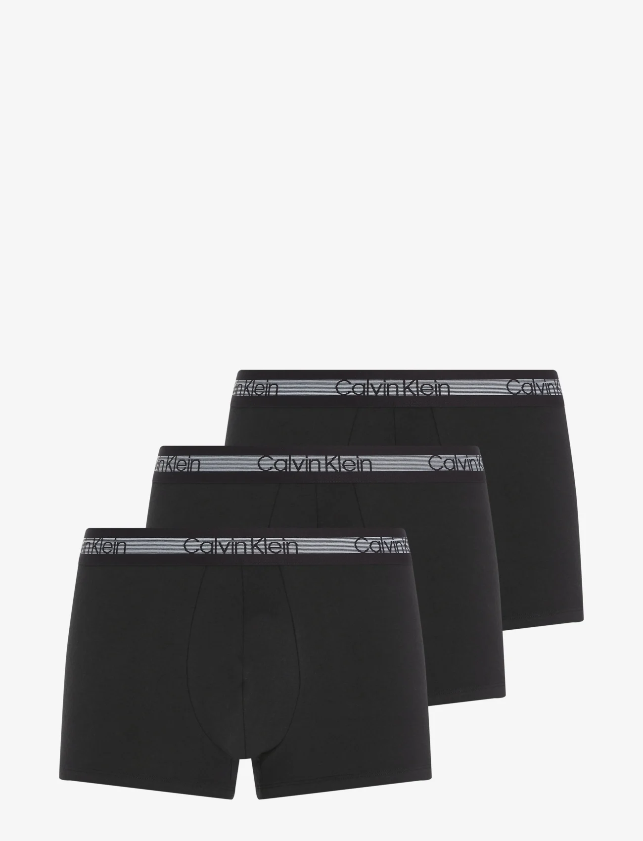 Calvin Klein - TRUNK 3PK - boxer briefs - black - 0