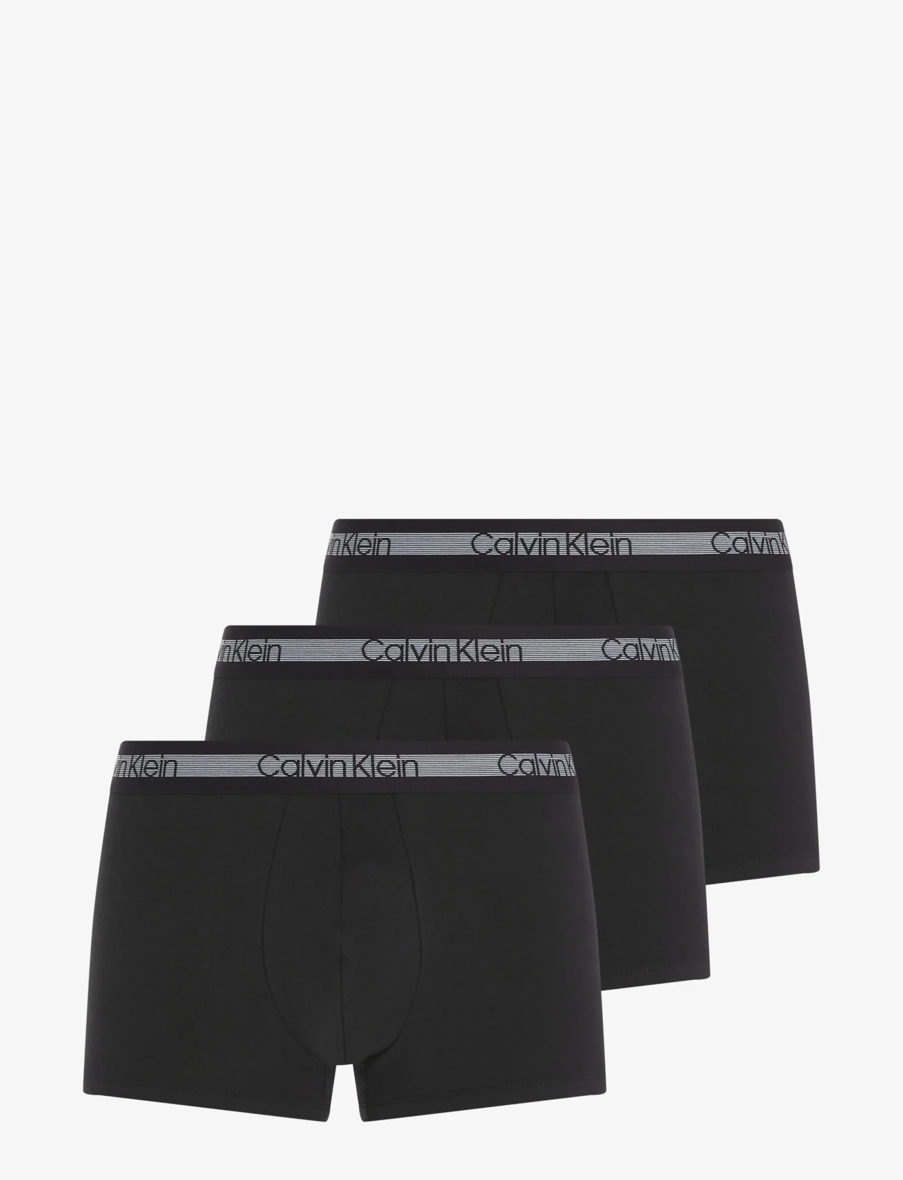 Calvin Klein - TRUNK 3PK - boxerkalsonger - black - 0