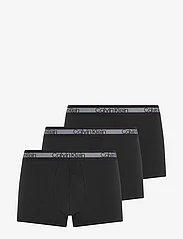 Calvin Klein - TRUNK 3PK - boxer briefs - black - 1