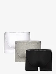 Calvin Klein - TRUNK 3PK - boxerkalsonger - black/white/grey heather - 2
