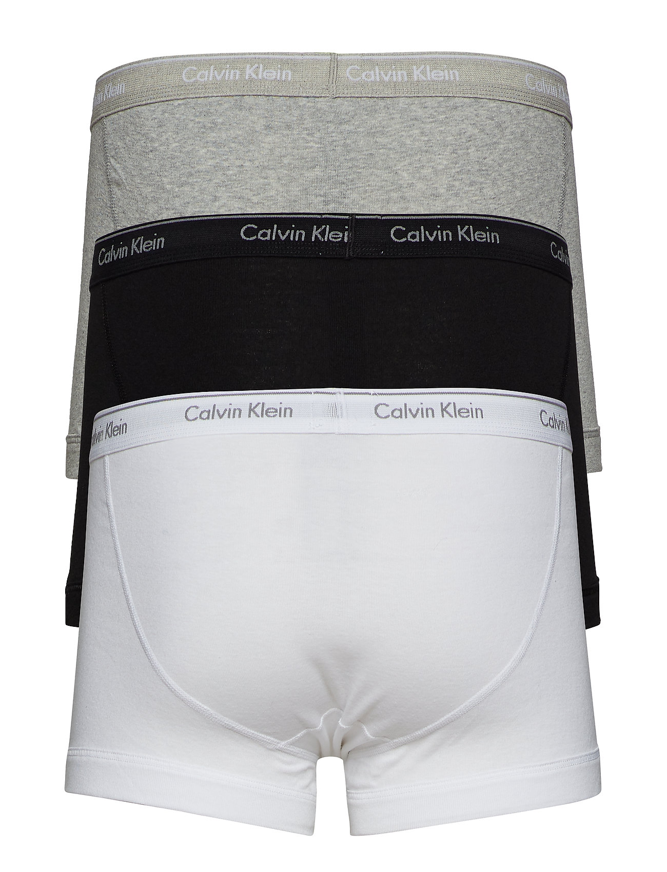 Calvin Klein - TRUNK 3PK - boxerkalsonger - black/white/grey heather - 1