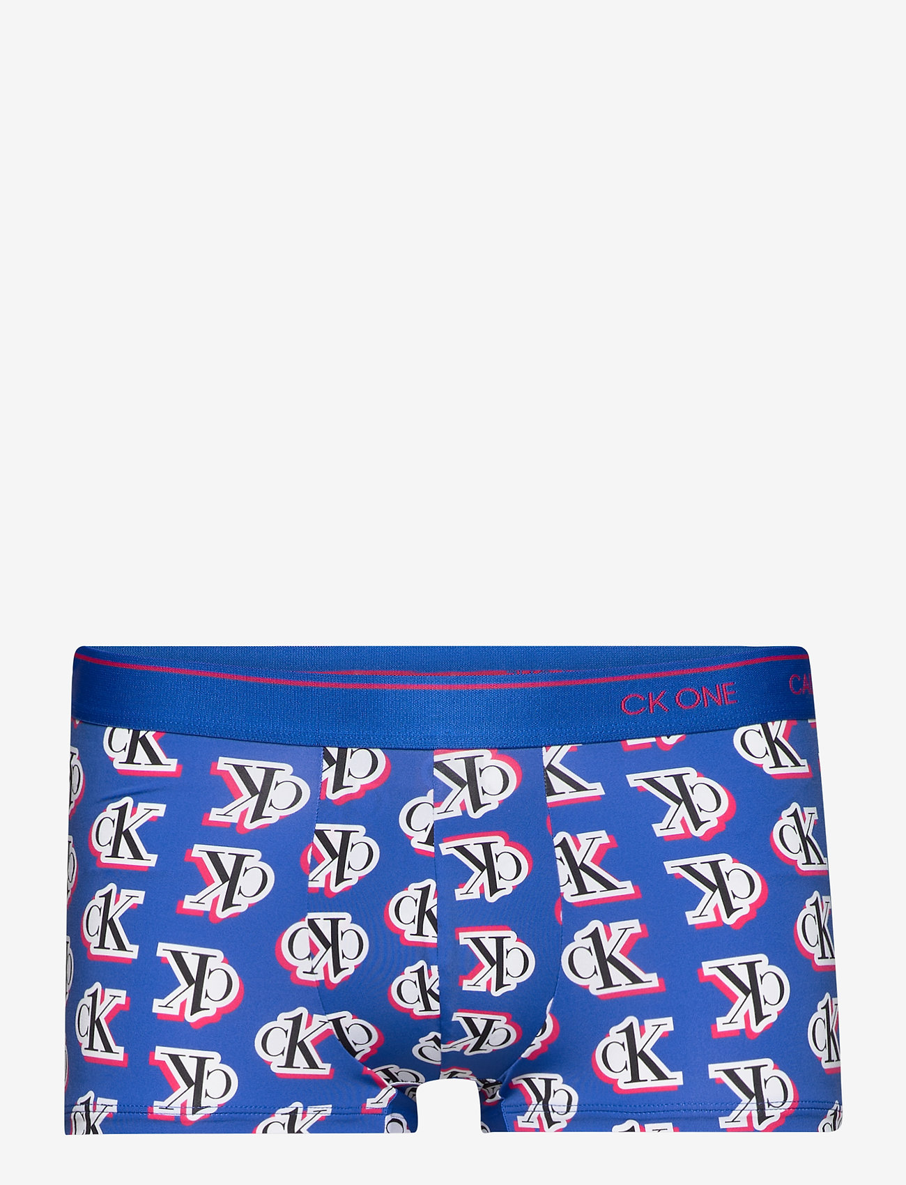 Calvin Klein - LOW RISE TRUNK - logo step print_kettle blue - 0