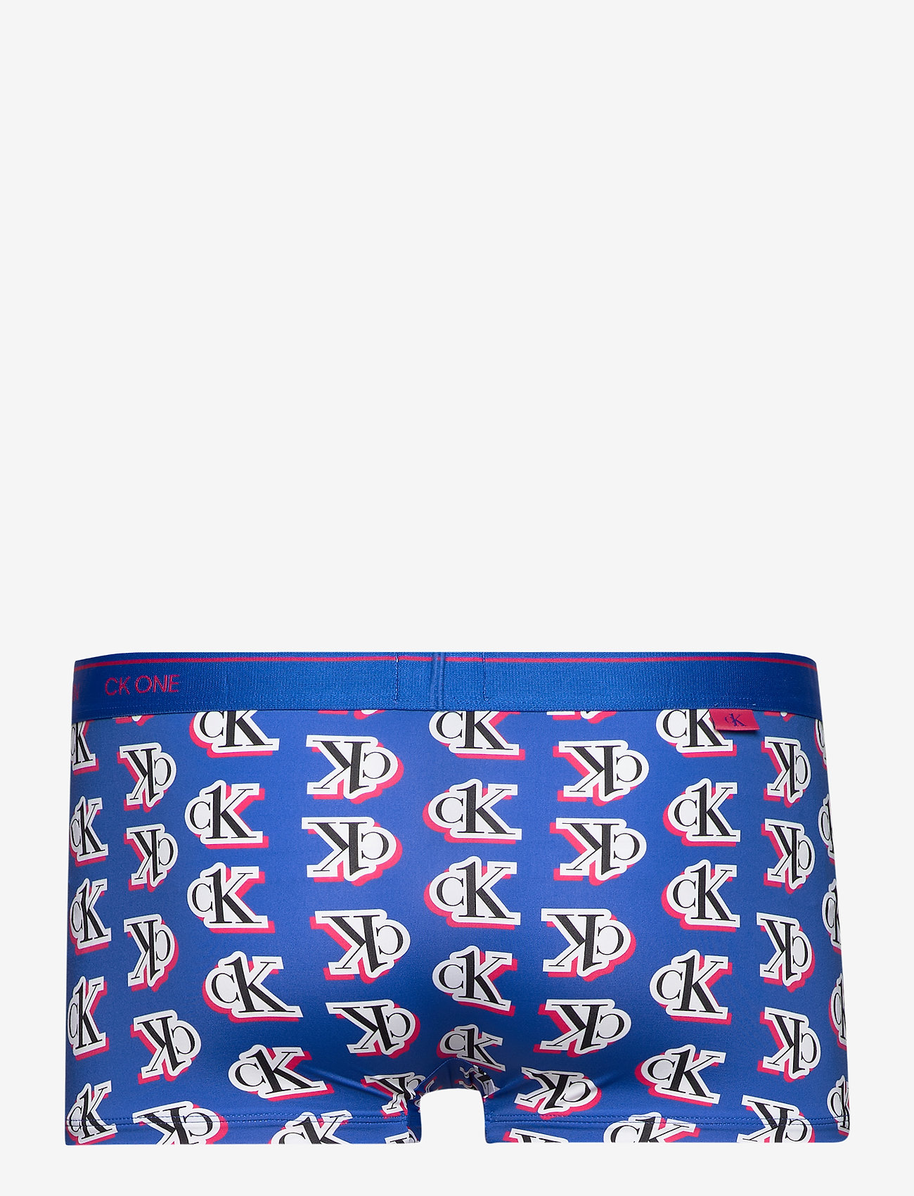 Calvin Klein - LOW RISE TRUNK - logo step print_kettle blue - 1