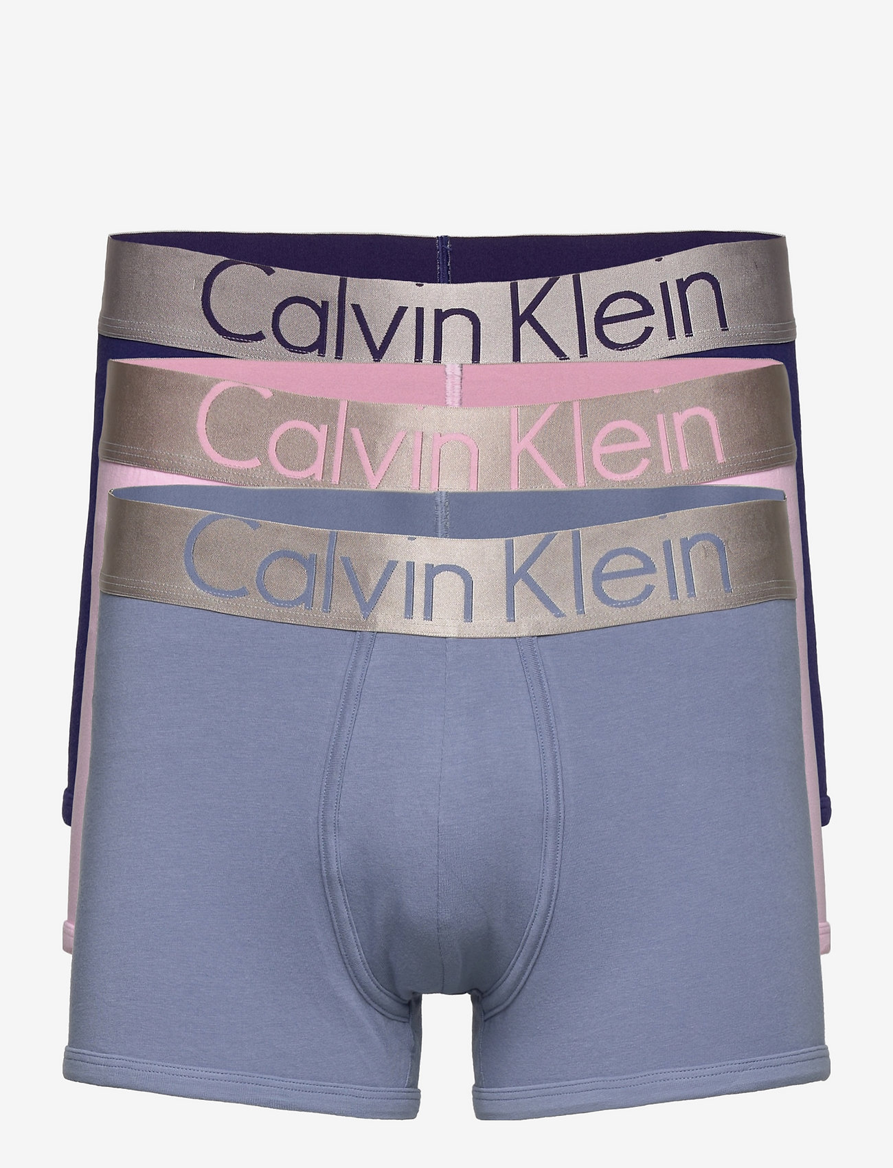 Calvin Klein - TRUNK 3PK - dusty sailor/pale orchid/purple f - 0