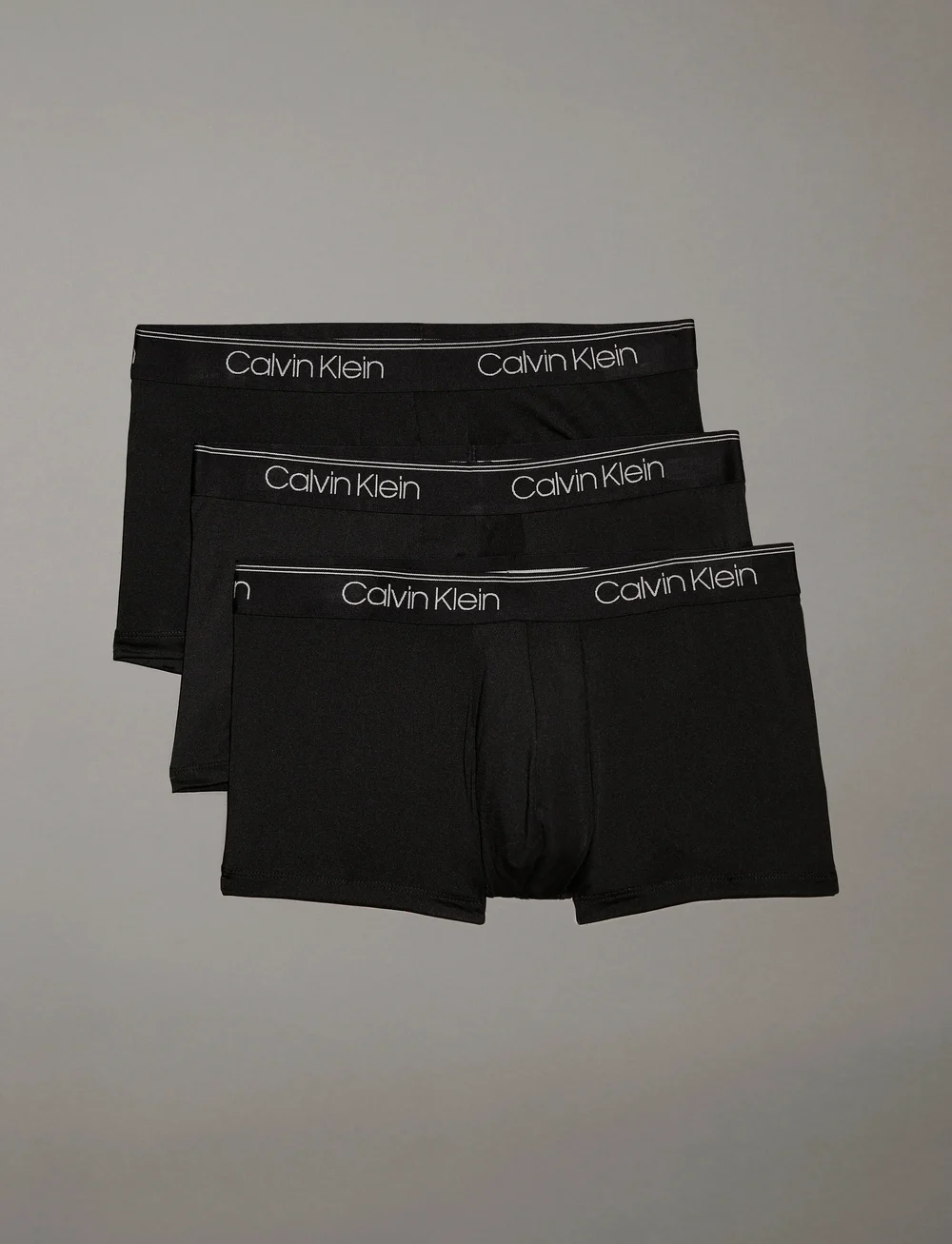Calvin Klein - LOW RISE TRUNK 3PK - multipack underbukser - black - 4