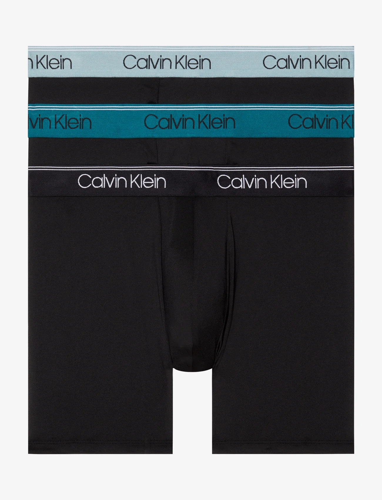 Calvin Klein - BOXER BRIEF 3PK - kelnaitės - b- black, arona, chesapeake bay wb - 0