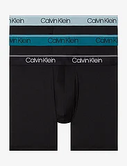 Calvin Klein - BOXER BRIEF 3PK - bokserit - b- black, arona, chesapeake bay wb - 0