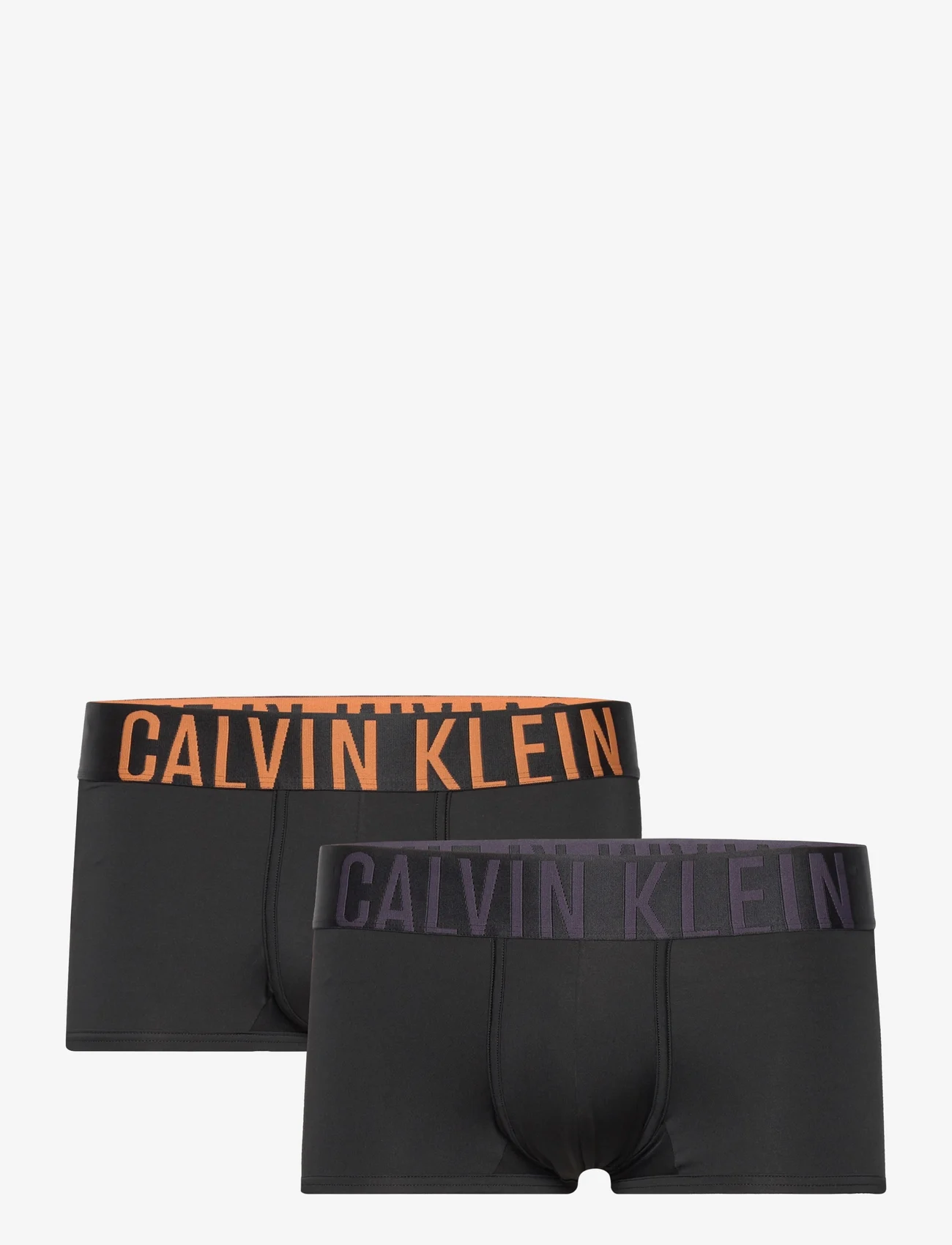 Calvin Klein - LOW RISE TRUNK 2PK - die niedrigsten preise - b- carrot, mysterioso logos - 0
