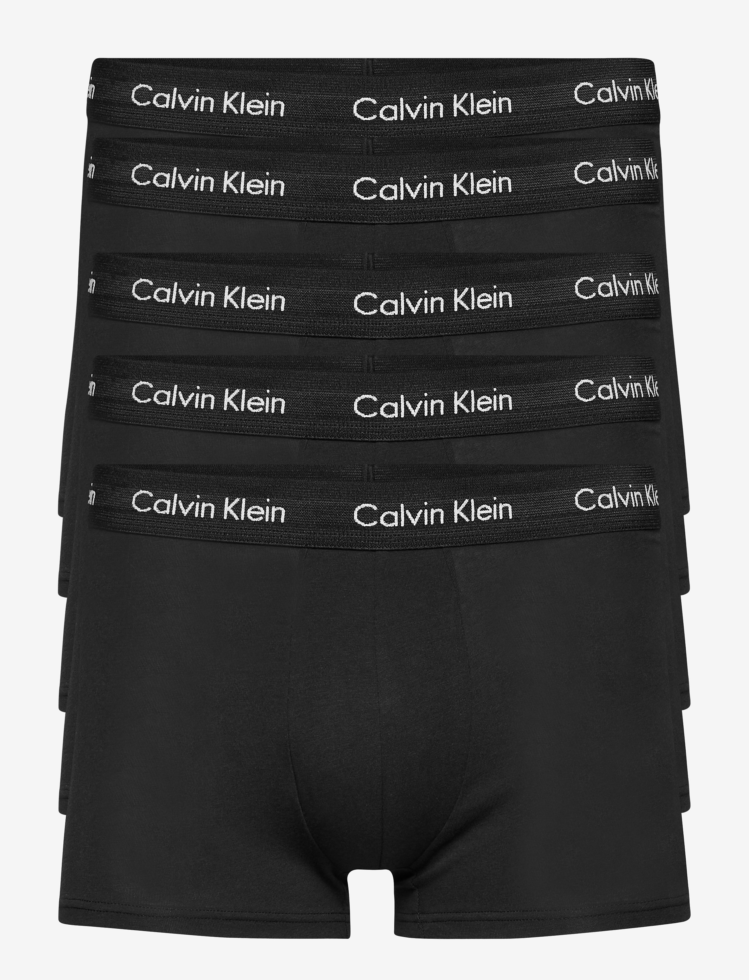 Calvin Klein Low Rise Trunk 5pk - Underbukser - BLACK W  BLACK WB (LEGACY XWB) / black