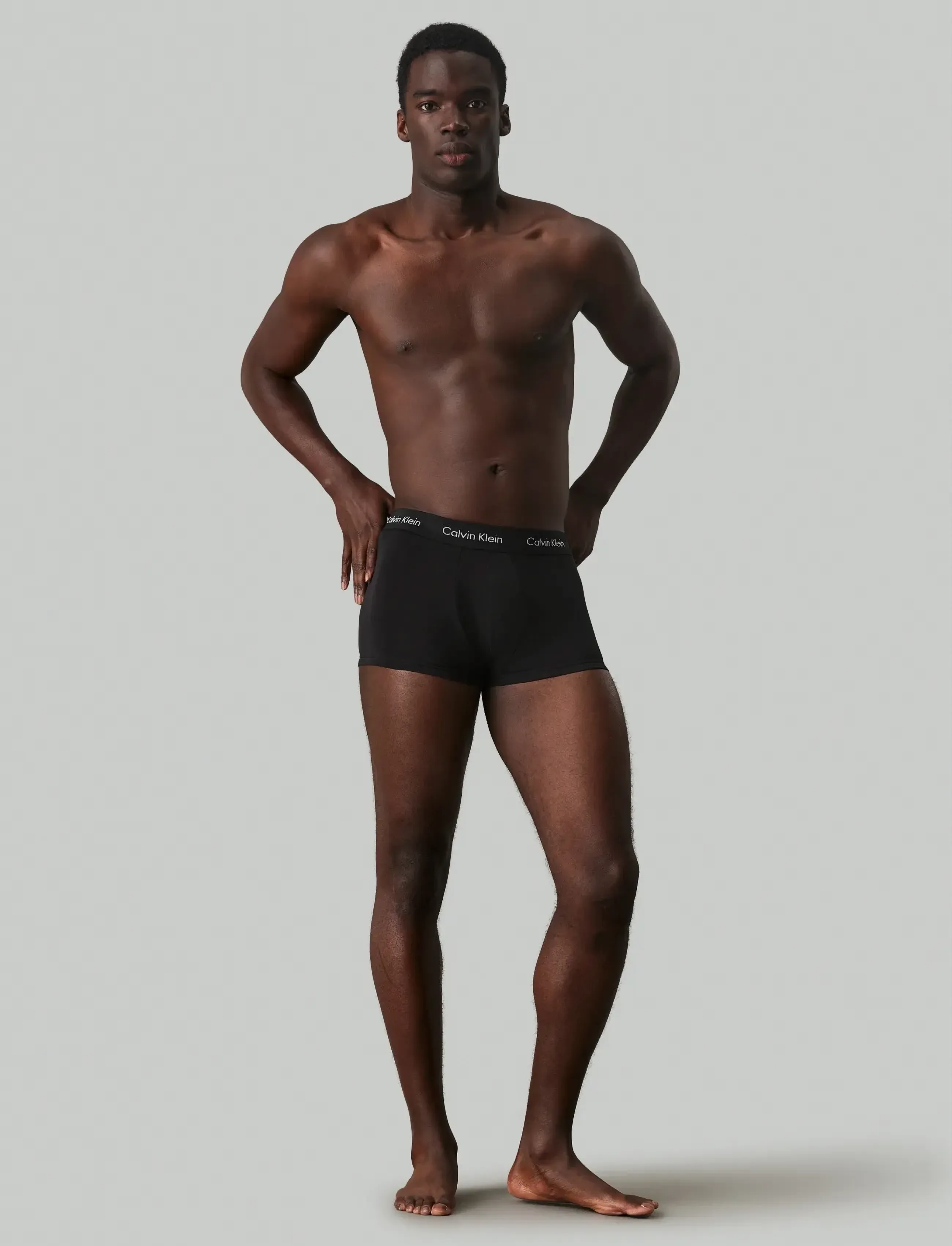 Calvin Klein - LOW RISE TRUNK 5PK - trunks - black w  black wb (legacy xwb) - 2