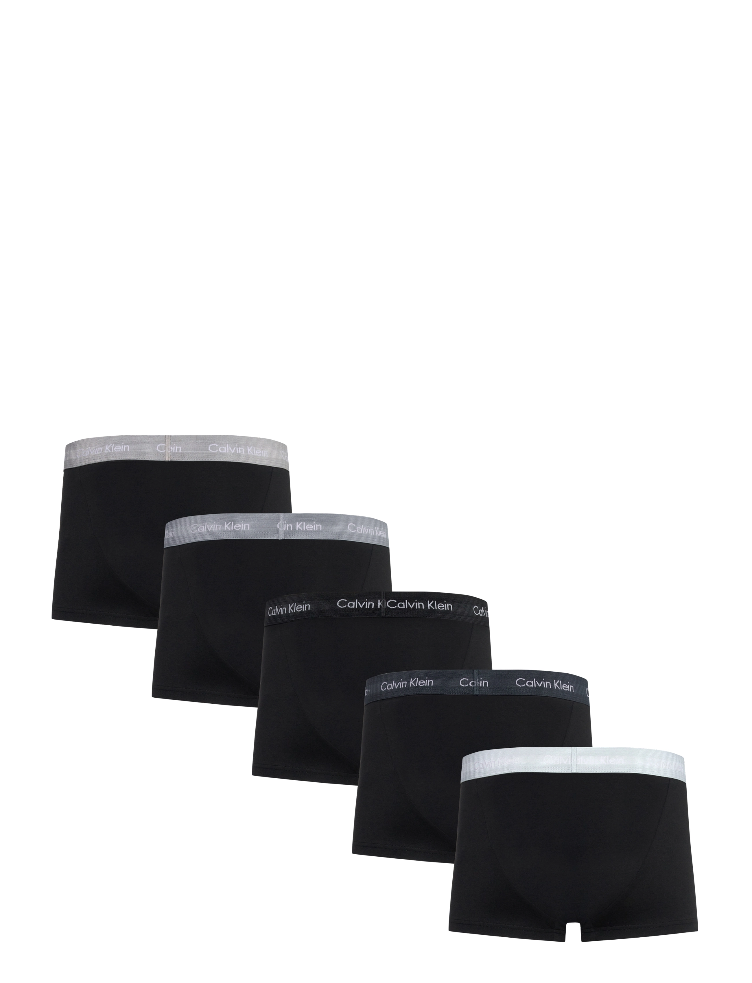 Calvin Klein - LOW RISE TRUNK 5PK - boxer briefs - b- ink, pl air, ash, trop, blk wbs - 5
