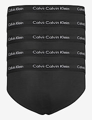 Calvin Klein - HIP BRIEF 5PK - heren slips - black w. black wb - 1