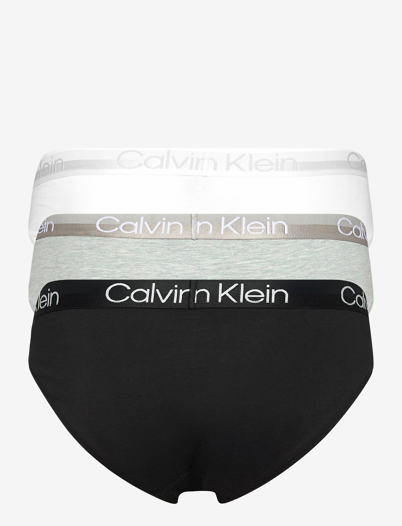 Calvin Klein - HIP BRIEF 3PK - white/ black/ grey heather - 1