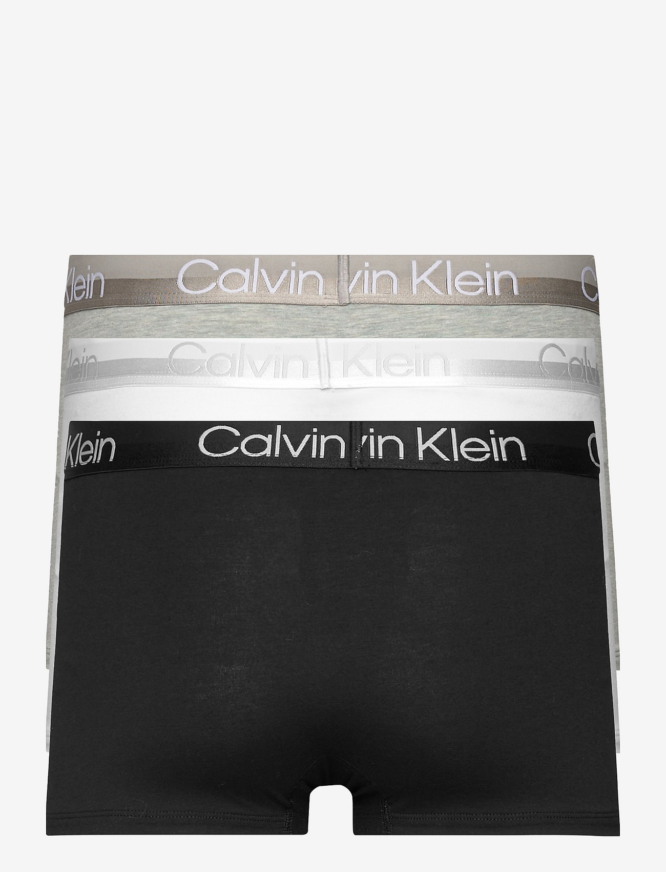 Calvin Klein - TRUNK 3PK - white/ black/ grey heather - 4