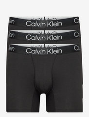 Calvin Klein - BOXER BRIEF 3PK - bokserid - black - 0