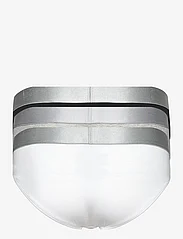Calvin Klein - HIP BRIEF 3PK - apakšbikses - black/ white/ grey heather - 1