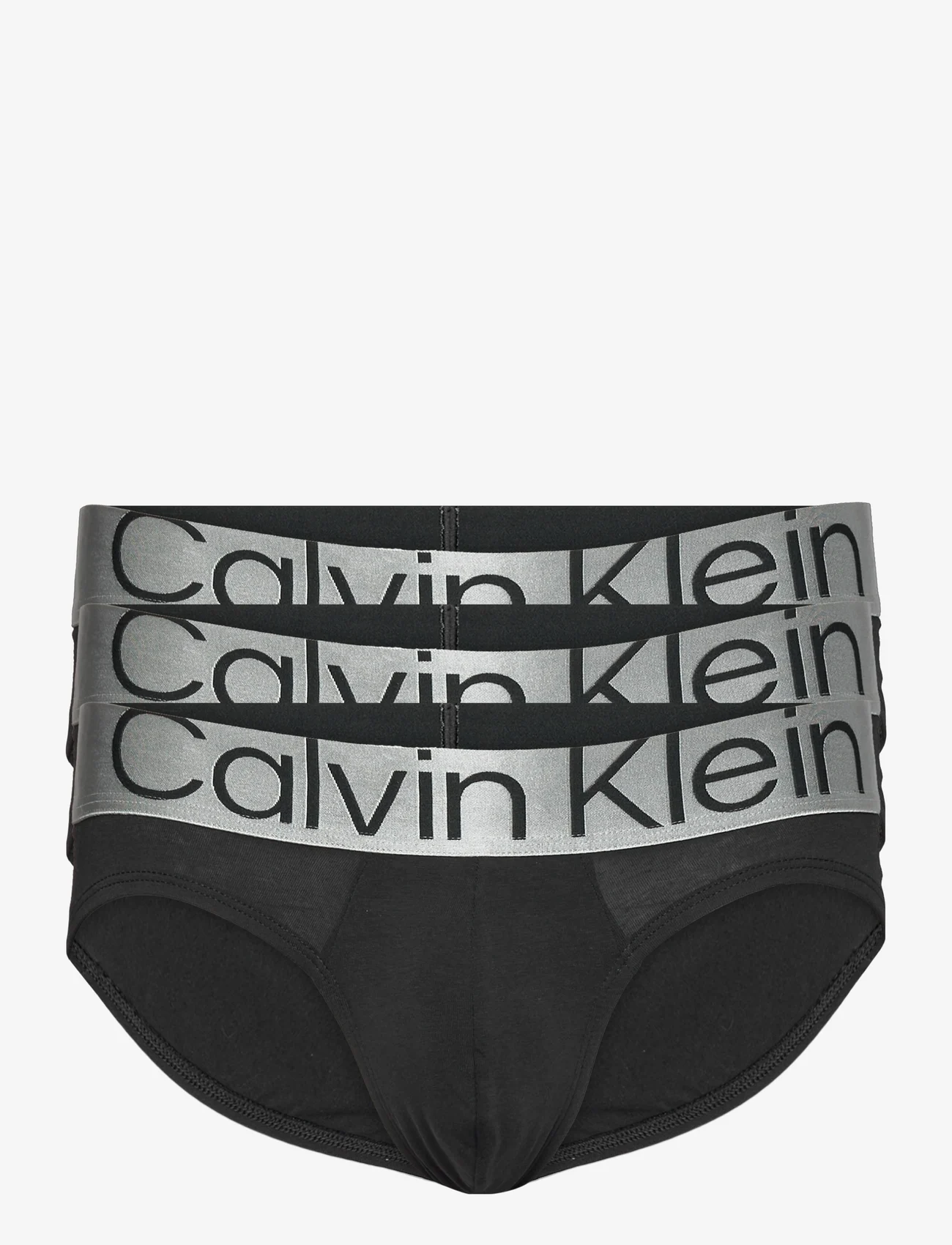Calvin Klein - HIP BRIEF 3PK - apakšbikses - black - 0