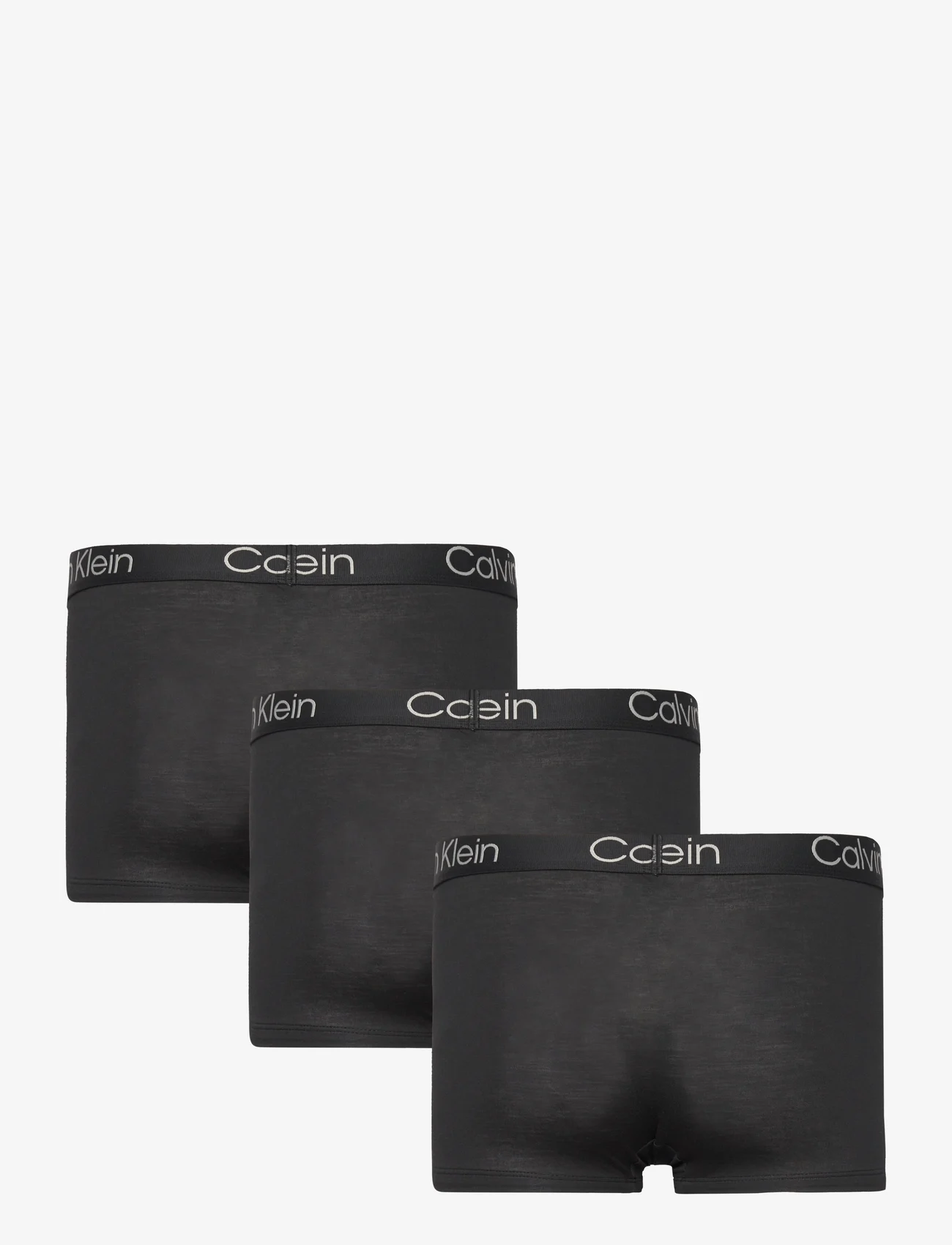 Calvin Klein - TRUNK 3PK - boxershorts - black, black, black - 1