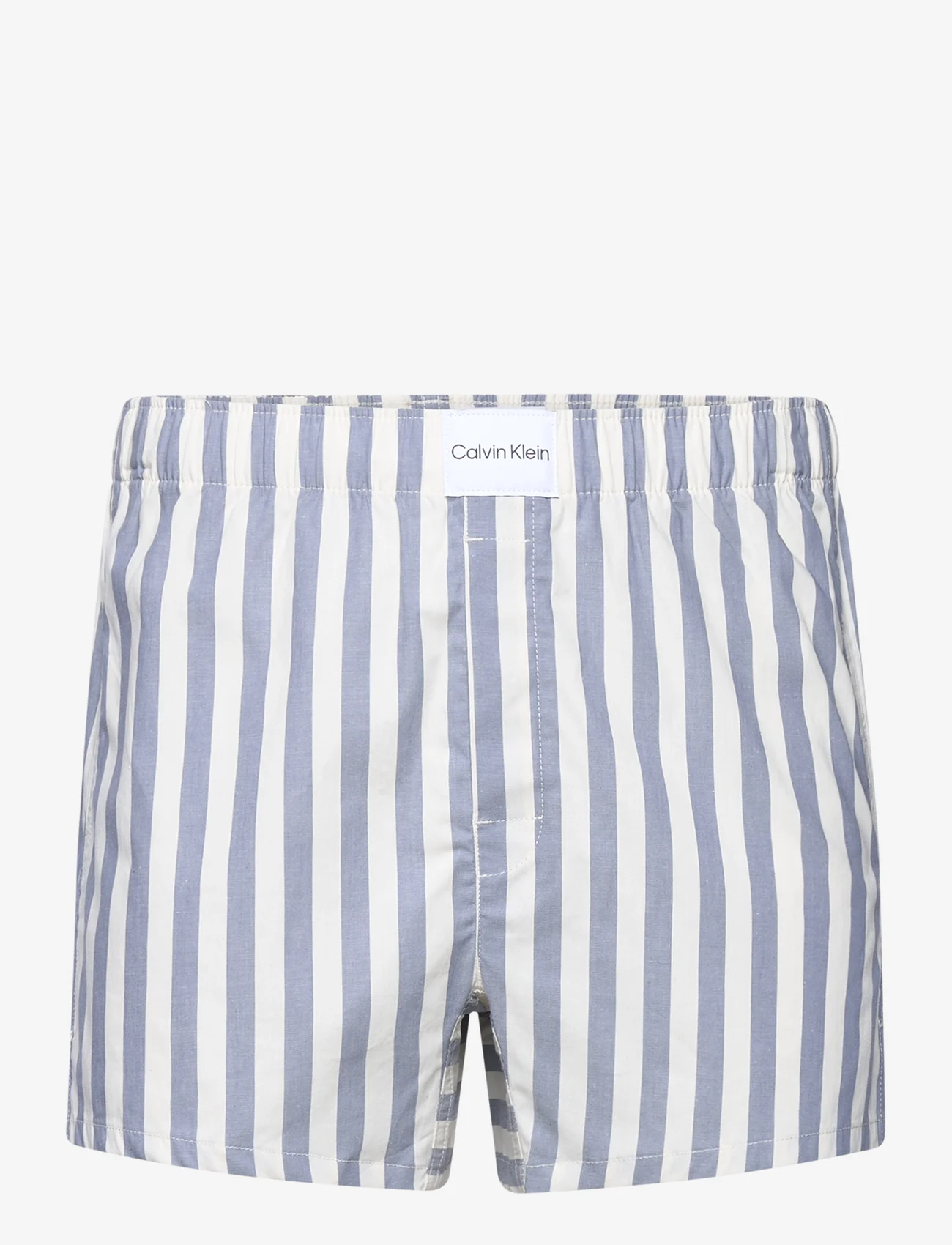 Calvin Klein - BOXER SLIM - boxershorts - chambray stripe_flint stone - 0