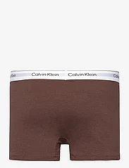 Calvin Klein - TRUNK 3PK - alhaisimmat hinnat - grey heather, deep mahogany, rouge - 2