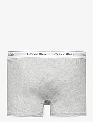 Calvin Klein - TRUNK 3PK - boxer briefs - grey heather, deep mahogany, rouge - 3