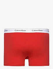 Calvin Klein - TRUNK 3PK - boxerkalsonger - grey heather, deep mahogany, rouge - 5