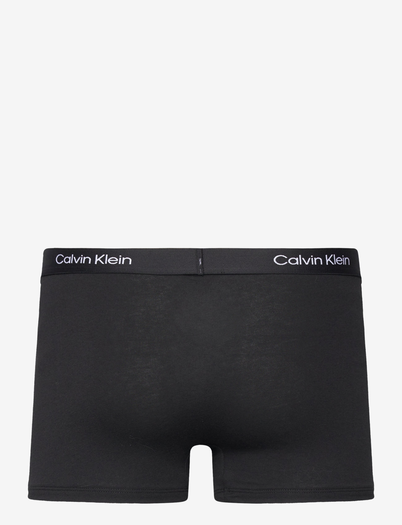 Calvin Klein - TRUNK 3PK - blk/grey hthr/warped logo prt_blk - 5
