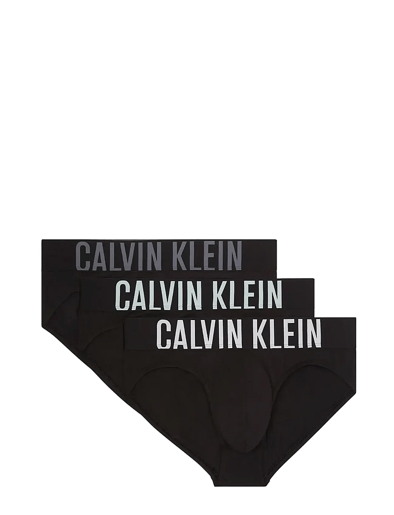 Calvin Klein - HIP BRIEF 3PK - heren slips - black bodies w white aerial turbul - 0