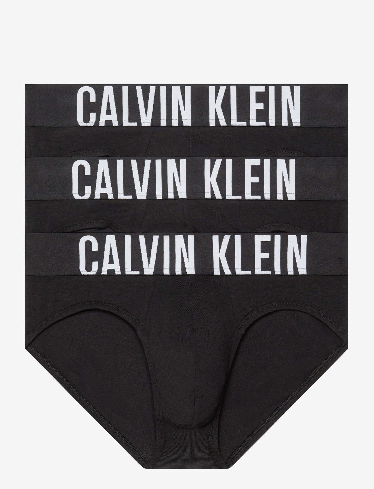 Calvin Klein - HIP BRIEF 3PK - apakšveļas multipaka - black black black - 1
