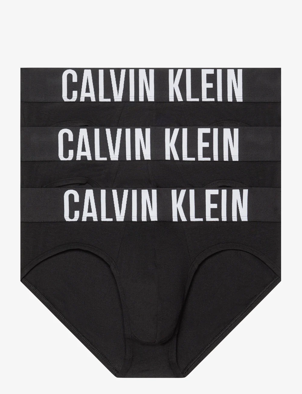 Calvin Klein - HIP BRIEF 3PK - unterhosen im multipack - black, black, black - 1