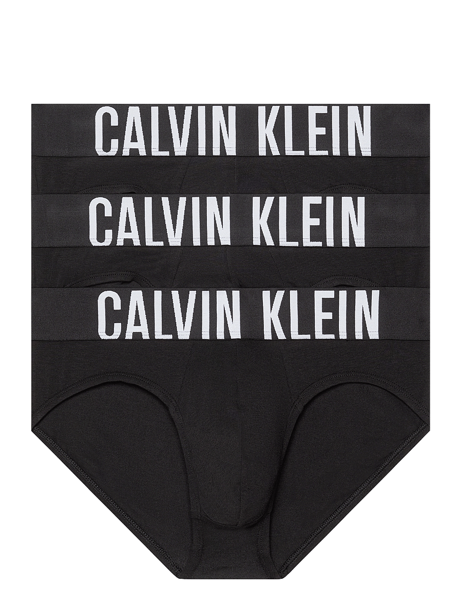Calvin Klein - HIP BRIEF 3PK - alushousut monipakkauksessa - black black black - 1