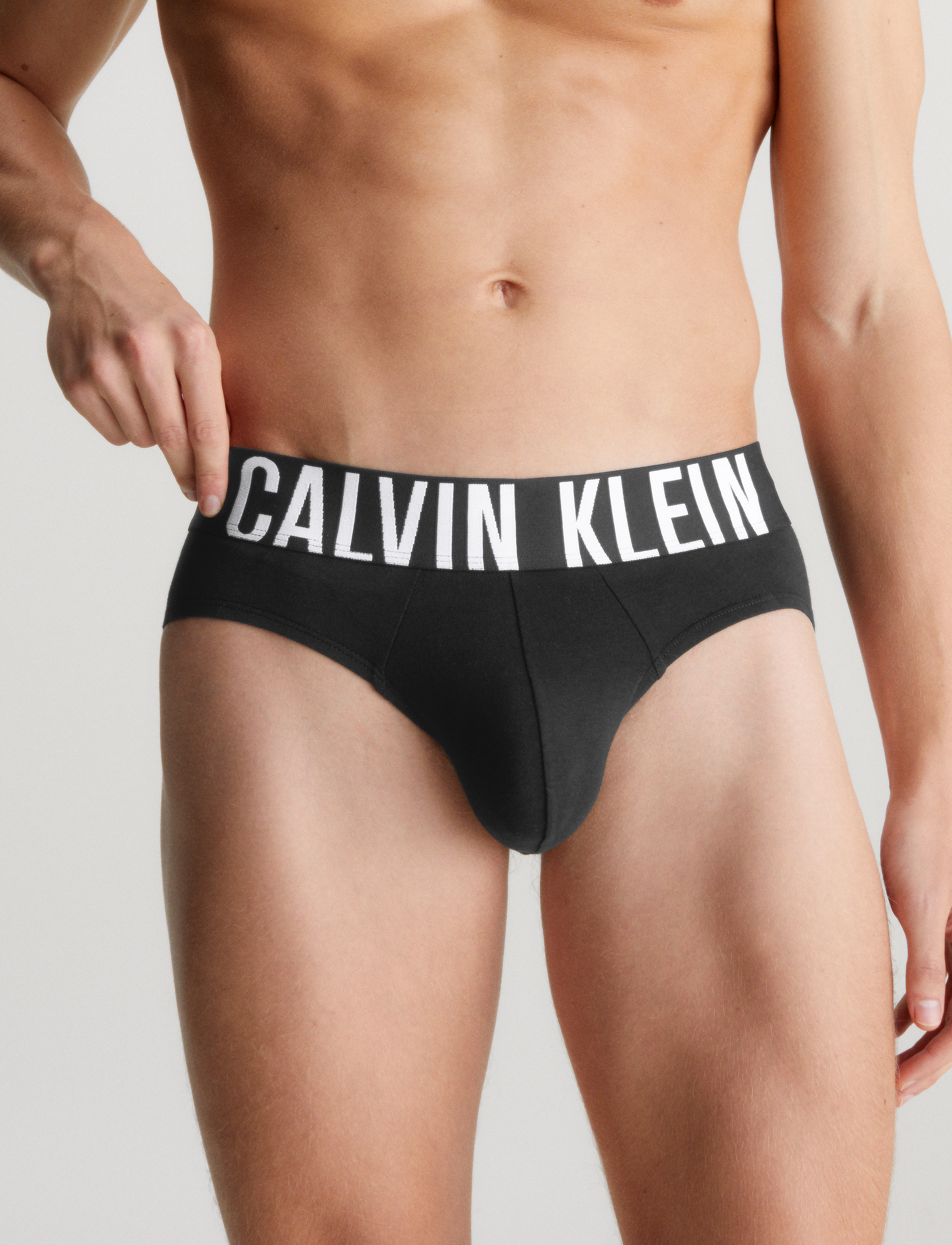 Calvin Klein Hip Brief 3Pk, XS, Underwear, Schwarz - Briefs, Männerswear