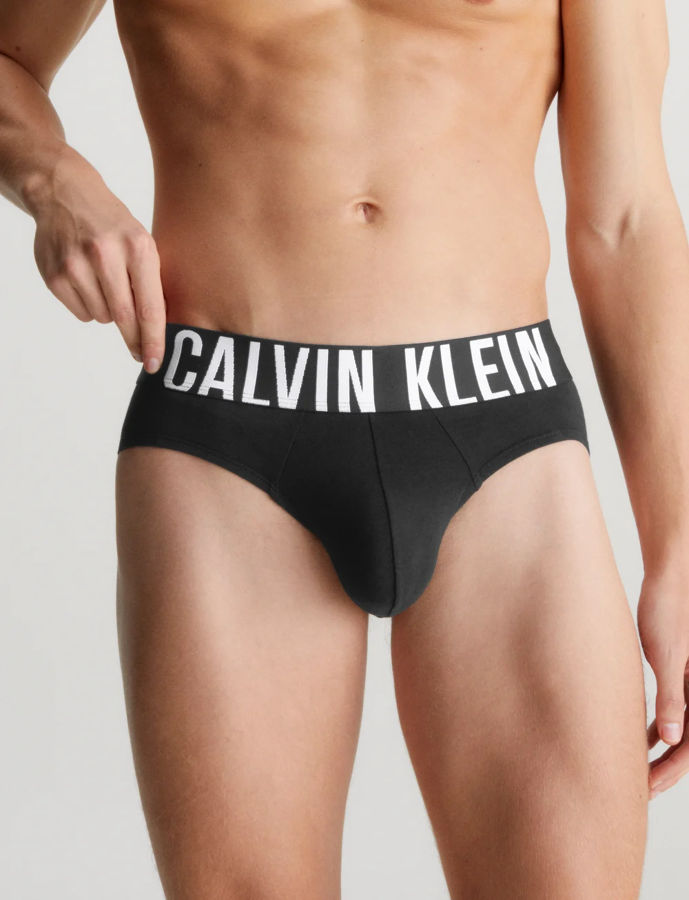 Calvin Klein - HIP BRIEF 3PK - unterhosen im multipack - black, black, black - 0