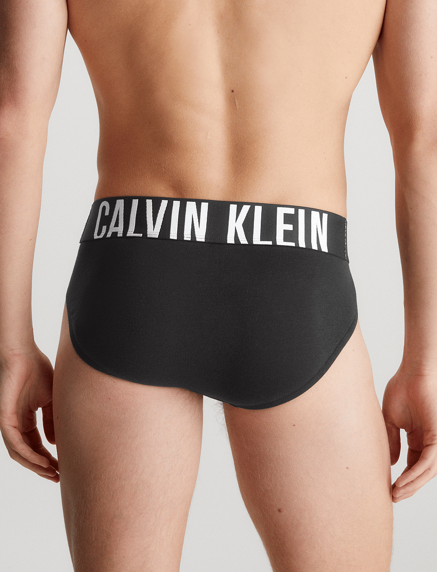 Calvin Klein - HIP BRIEF 3PK - alushousut monipakkauksessa - black black black - 2