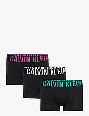 Calvin Klein - TRUNK 3PK - kelnaitės - b- white/fuchsia fedora/atl lg - 0