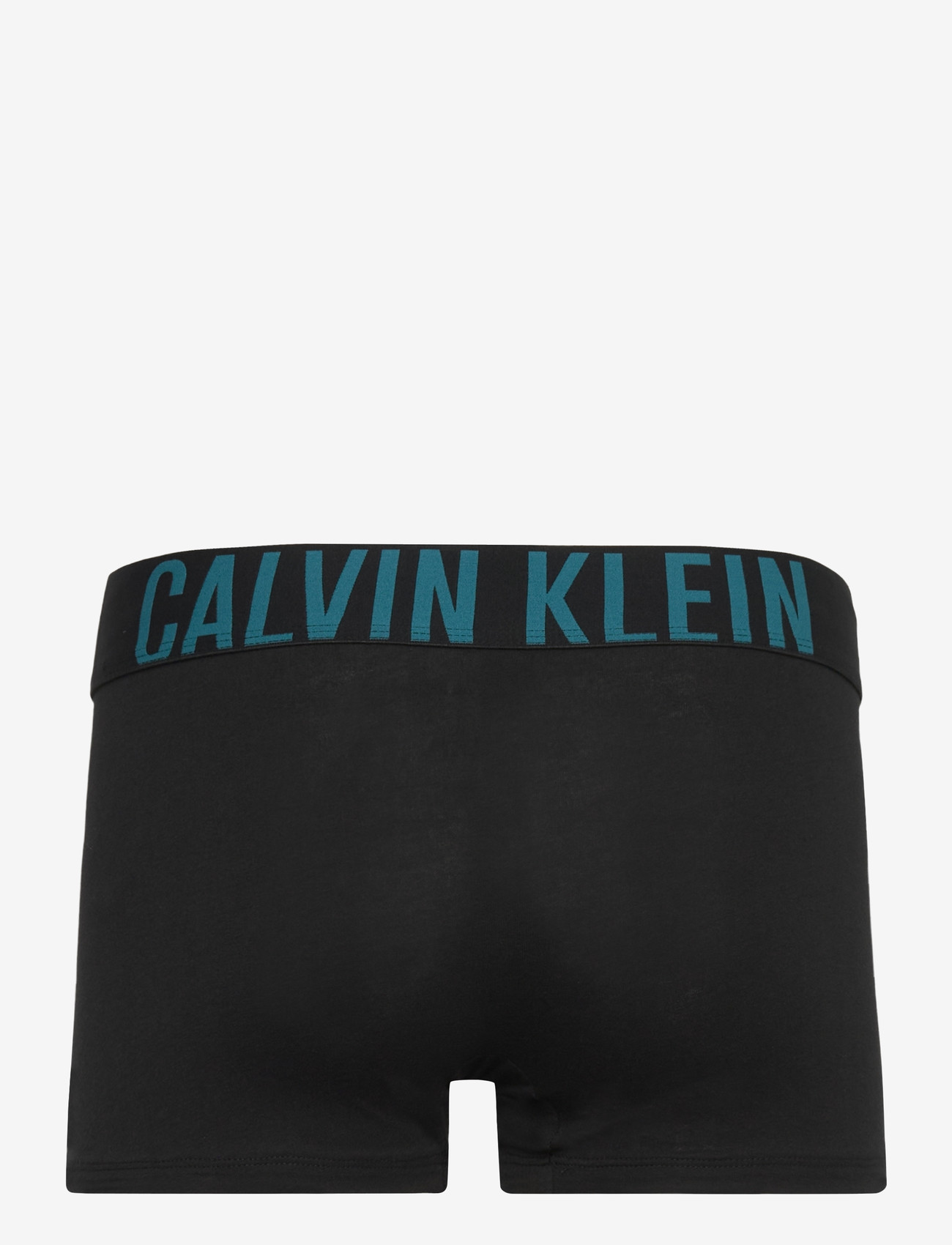 Calvin Klein - TRUNK 3PK - multipack kalsonger - black w  oatmeal logo  black w  age - 3