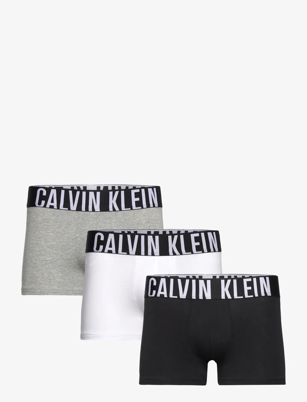 Calvin Klein - TRUNK 3PK - aluspükste mitmikpakk - black/grey heather/white - 0