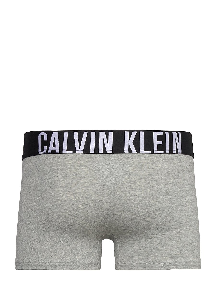 Calvin Klein - TRUNK 3PK - unterhosen im multipack - black grey heather white - 5