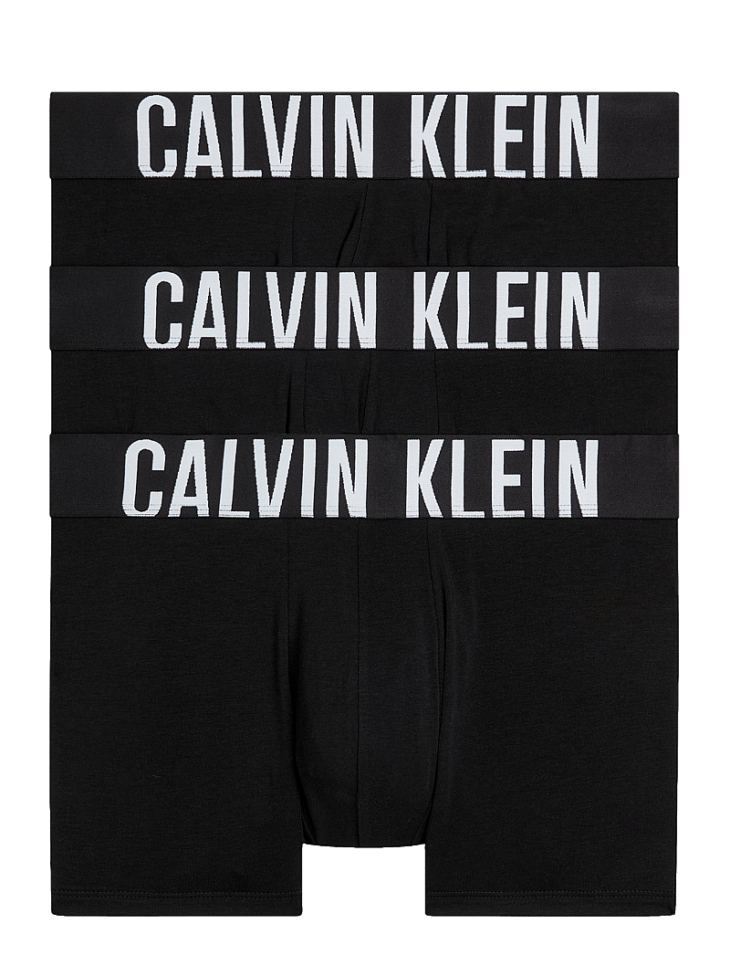 Calvin Klein - TRUNK 3PK - boxer briefs - black/black/black - 1