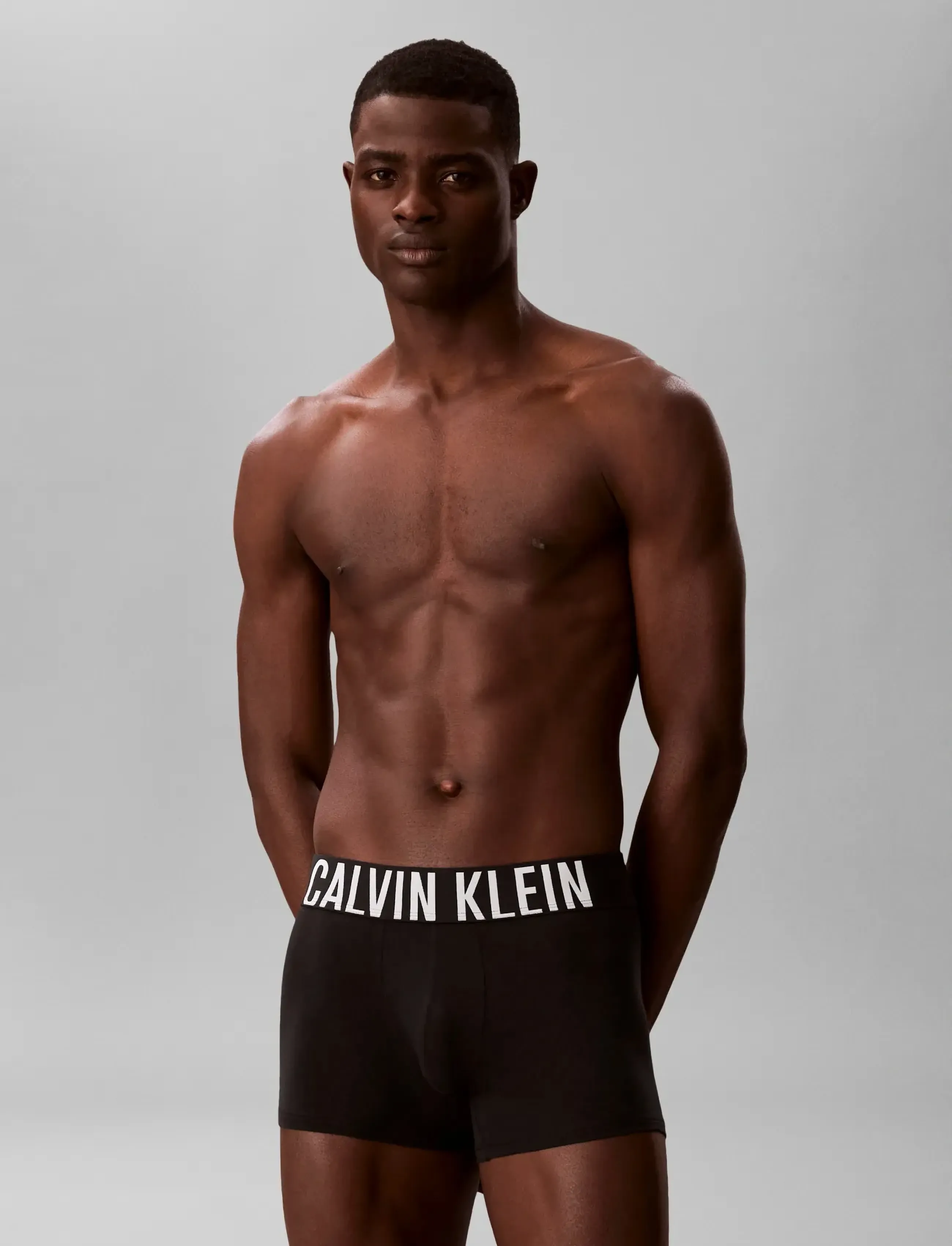 Calvin Klein - TRUNK 3PK - unterhosen im multipack - black black black - 3