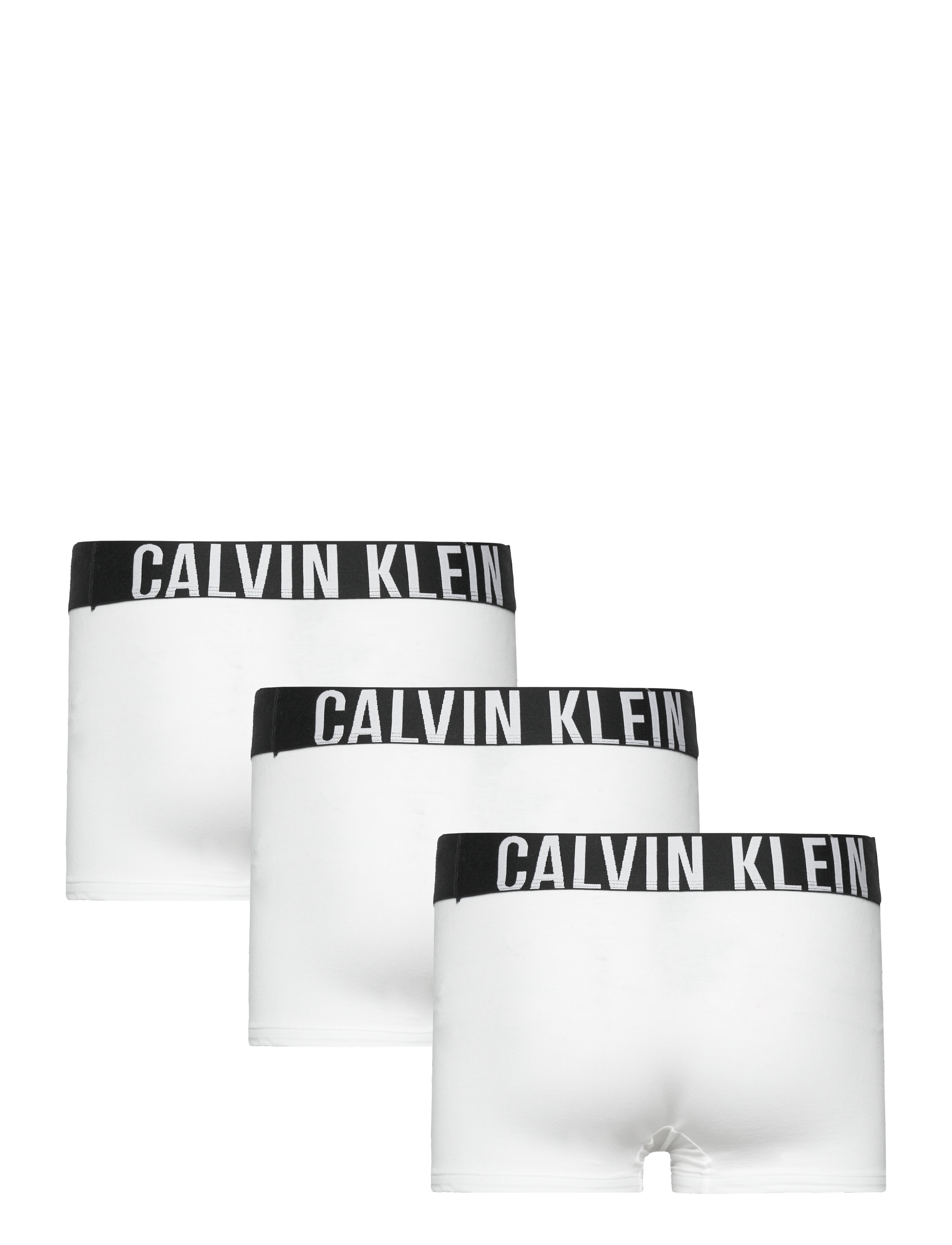 Calvin Klein - TRUNK 3PK - trunks - white white white - 1