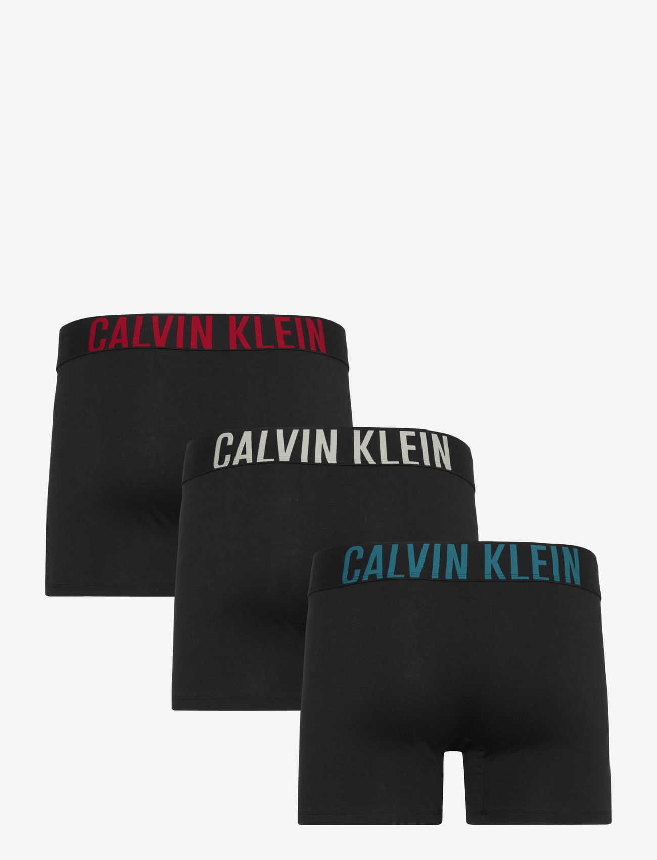 Calvin Klein - BOXER BRIEF 3PK - multipack underbukser - black w  oatmeal logo  black w  age - 1