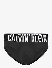 Calvin Klein - HIP BRIEF 3PK - aluspüksid - black, grey sky, pompeian red - 2