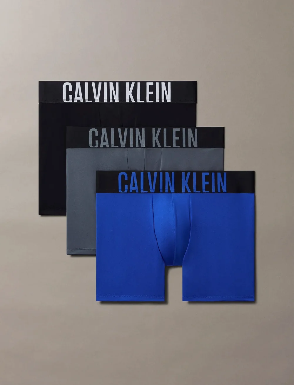 Calvin Klein - BOXER BRIEF 3PK - aluspükste mitmikpakk - black/royalty/turbulence - 0