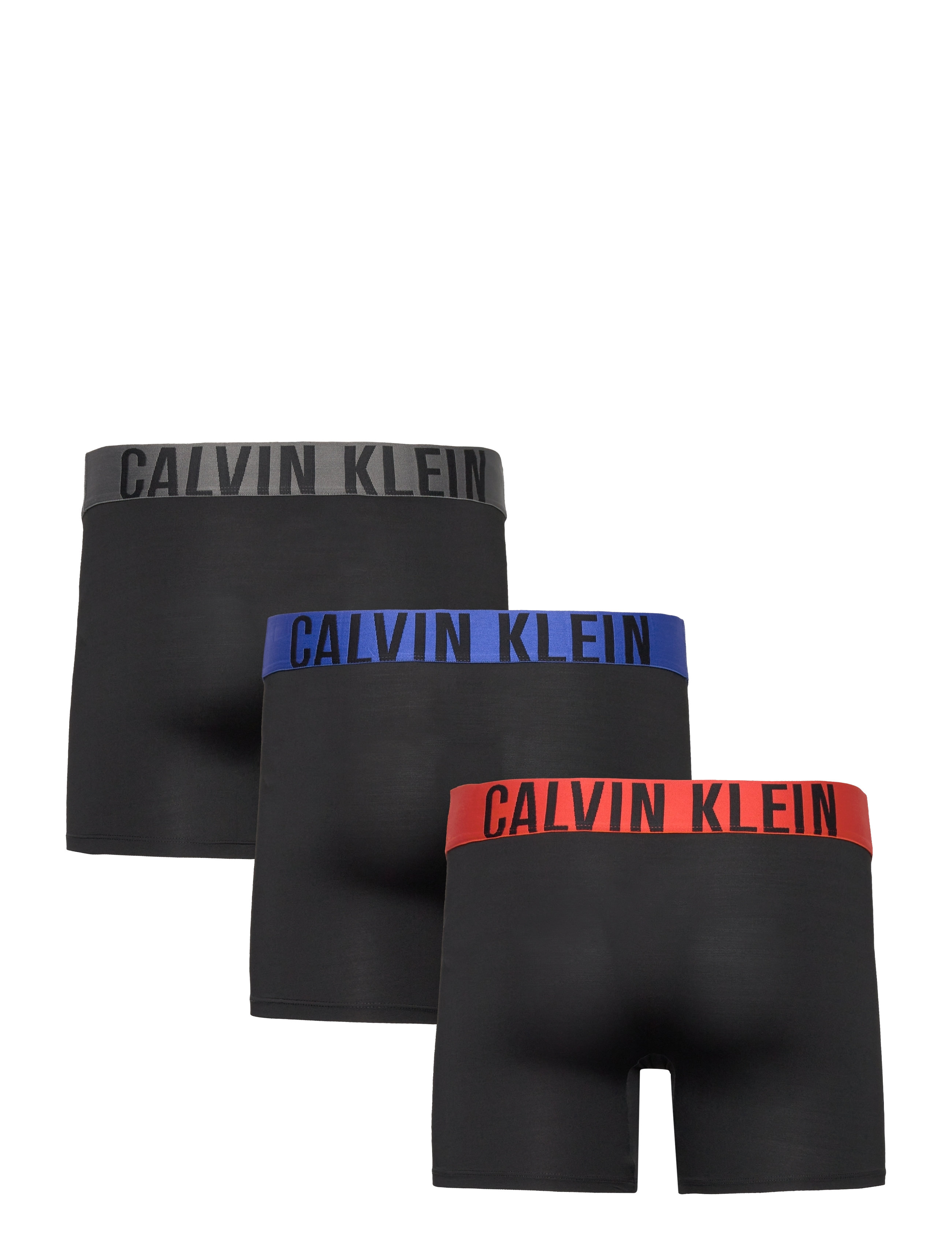 Calvin Klein - BOXER BRIEF 3PK - Šortukai - b- dazz bl, gry sky, cherry kiss - 2