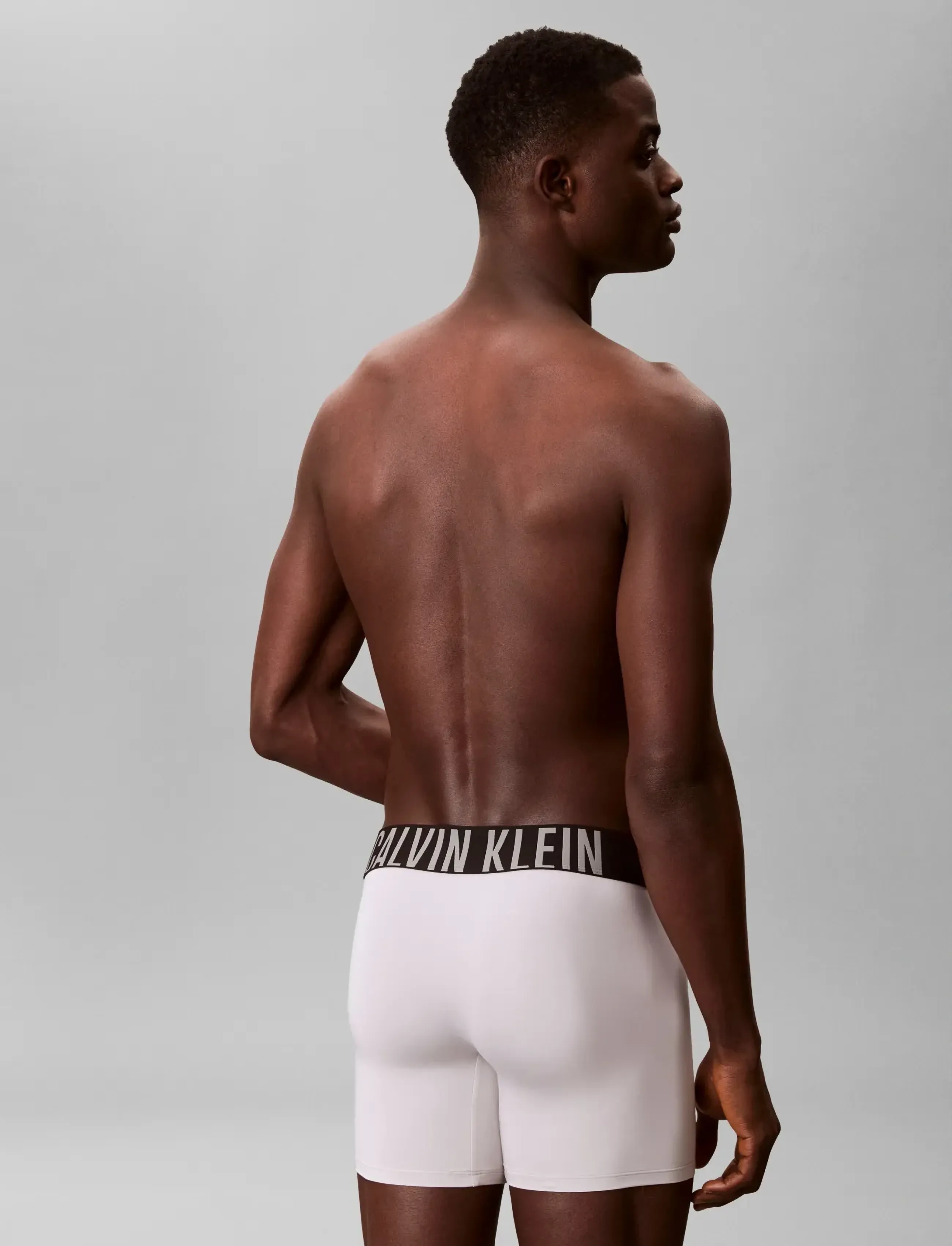 Calvin Klein - BOXER BRIEF 3PK - unterhosen im multipack - black glacier mist moon mist - 3
