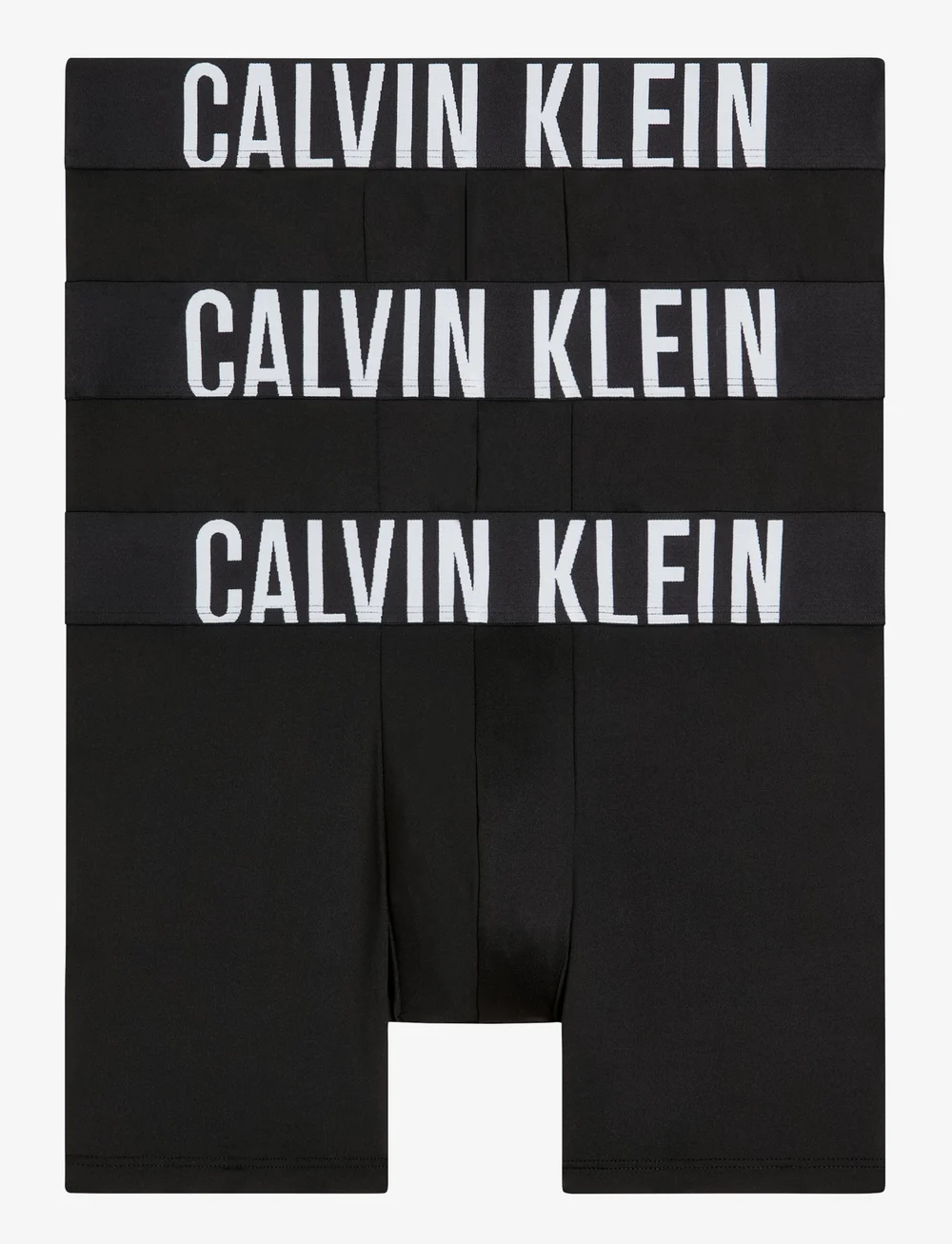 Calvin Klein - BOXER BRIEF 3PK - unterhosen im multipack - black black black - 1