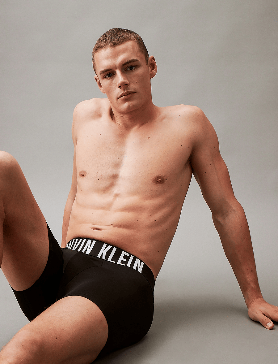 Calvin Klein - BOXER BRIEF 3PK - multipack kalsonger - black black black - 4