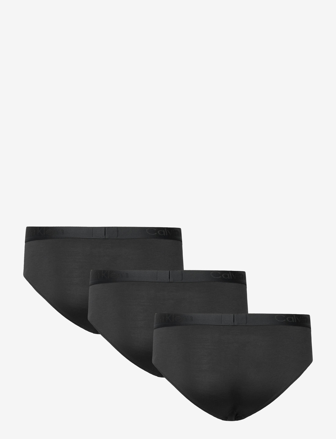 Calvin Klein - HIP BRIEF 3PK - unterhosen im multipack - black, black, black - 4